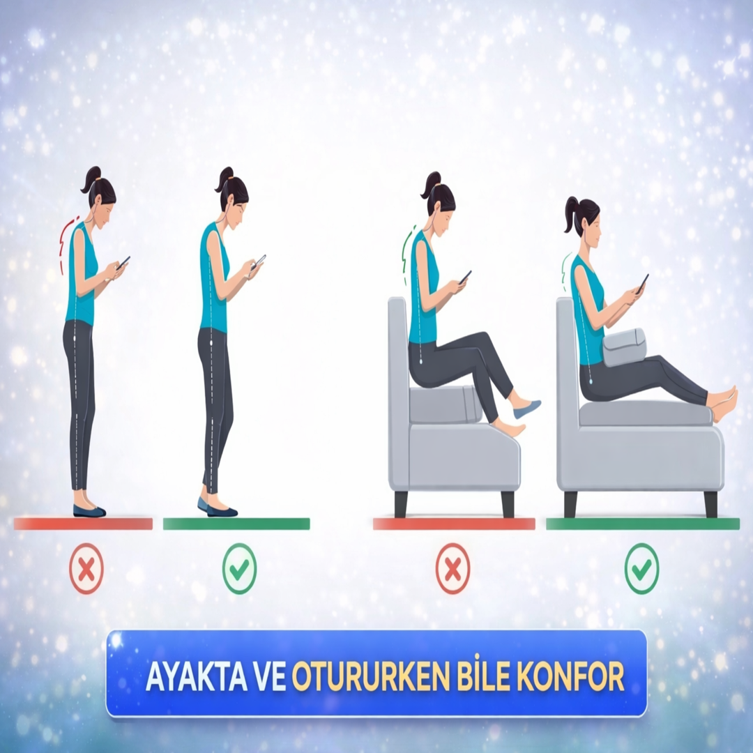 Dik Duruş Korsesi – Sırt ve Omuz Desteği Sağlayan Postür Düzeltici