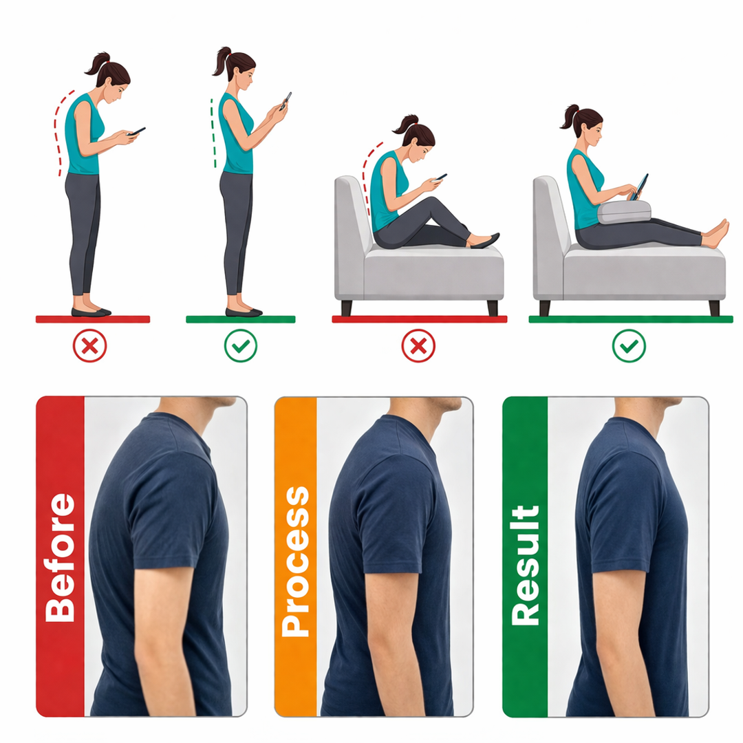Dik Duruş Korsesi – Sırt ve Omuz Desteği Sağlayan Postür Düzeltici