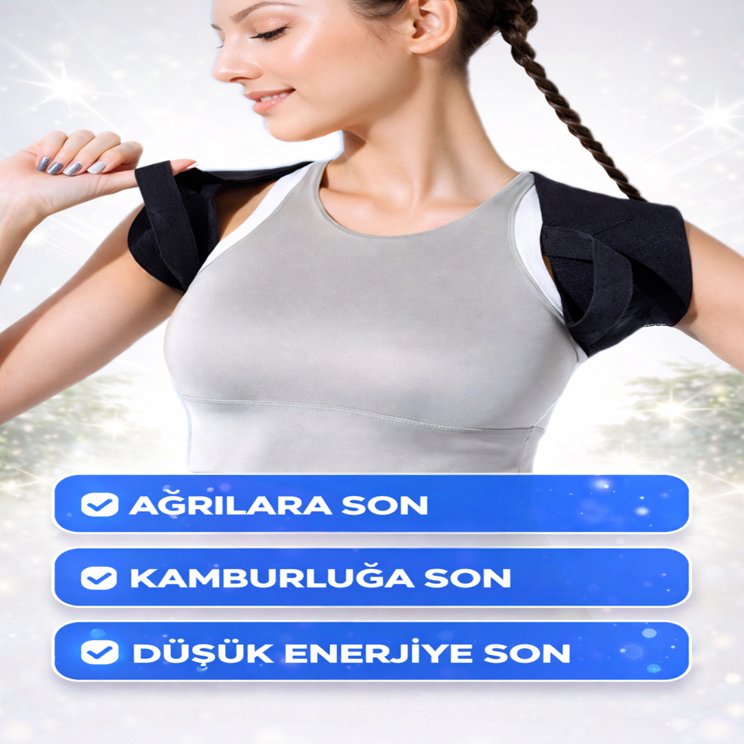 Dik Duruş Korsesi – Sırt ve Omuz Desteği Sağlayan Postür Düzeltici